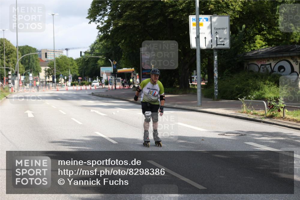 29.06.2025 - hella hamburg halbmarathon Yannick Fuchs http://msf.ph/oto/8298386 29.06.2025 09:55:01 20KM 497, 134244 meine-sportfotos.de