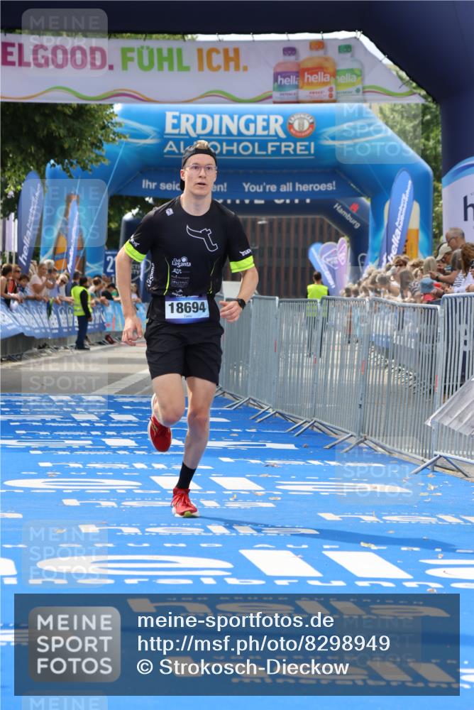 29.06.2025 - hella hamburg halbmarathon Strokosch-Dieckow http://msf.ph/oto/8298949 29.06.2025 10:17:20 Ziel 18694 meine-sportfotos.de