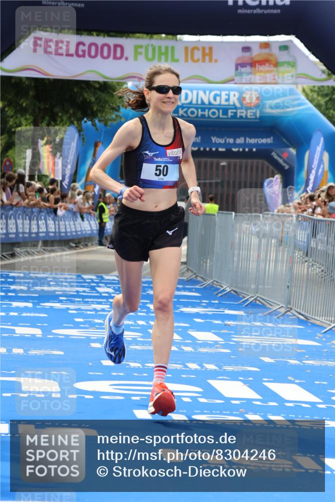 29.06.2025 - hella hamburg halbmarathon Strokosch-Dieckow http://msf.ph/oto/8304246 29.06.2025 10:16:09 Ziel 50 meine-sportfotos.de