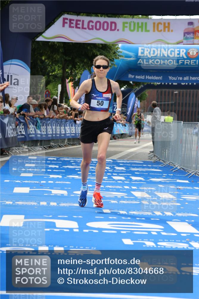 29.06.2025 - hella hamburg halbmarathon Strokosch-Dieckow http://msf.ph/oto/8304668 29.06.2025 10:16:09 Ziel 50 meine-sportfotos.de