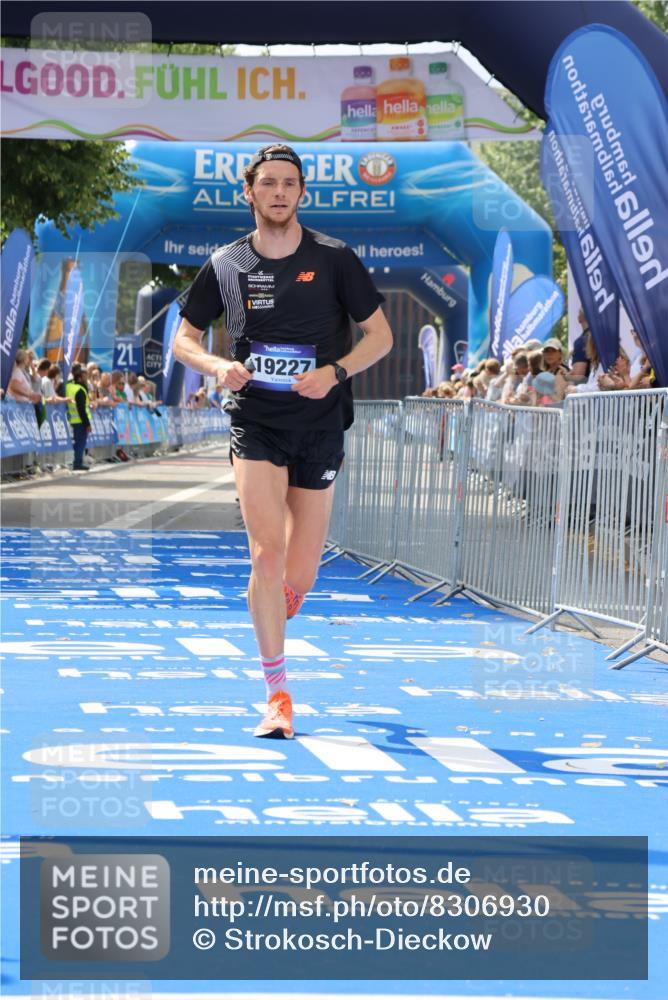 29.06.2025 - hella hamburg halbmarathon Strokosch-Dieckow http://msf.ph/oto/8306930 29.06.2025 10:14:27 Ziel 19227 meine-sportfotos.de