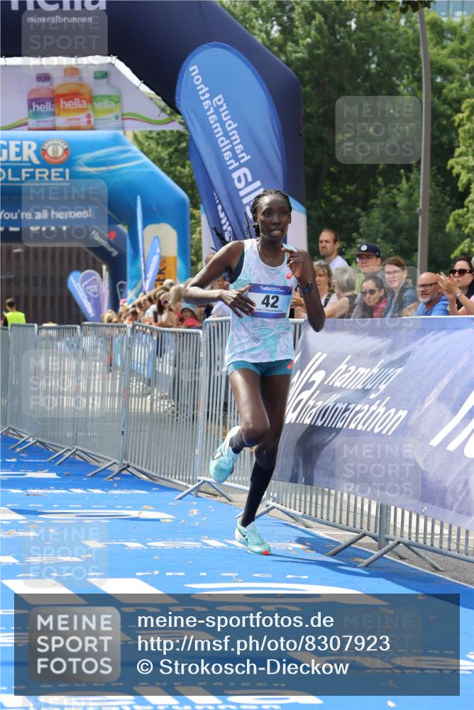 29.06.2025 - hella hamburg halbmarathon Strokosch-Dieckow http://msf.ph/oto/8307923 29.06.2025 10:13:58 Ziel 31, 42, 14689 meine-sportfotos.de