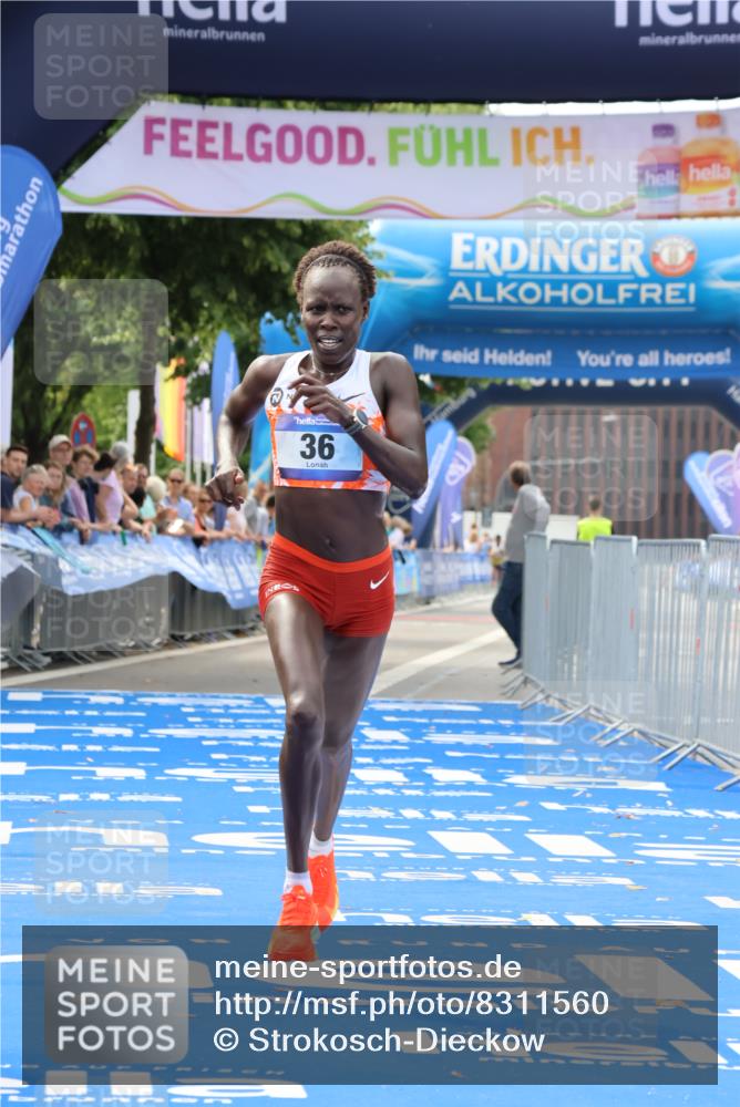 29.06.2025 - hella hamburg halbmarathon Strokosch-Dieckow http://msf.ph/oto/8311560 29.06.2025 10:11:55 Ziel 36 meine-sportfotos.de