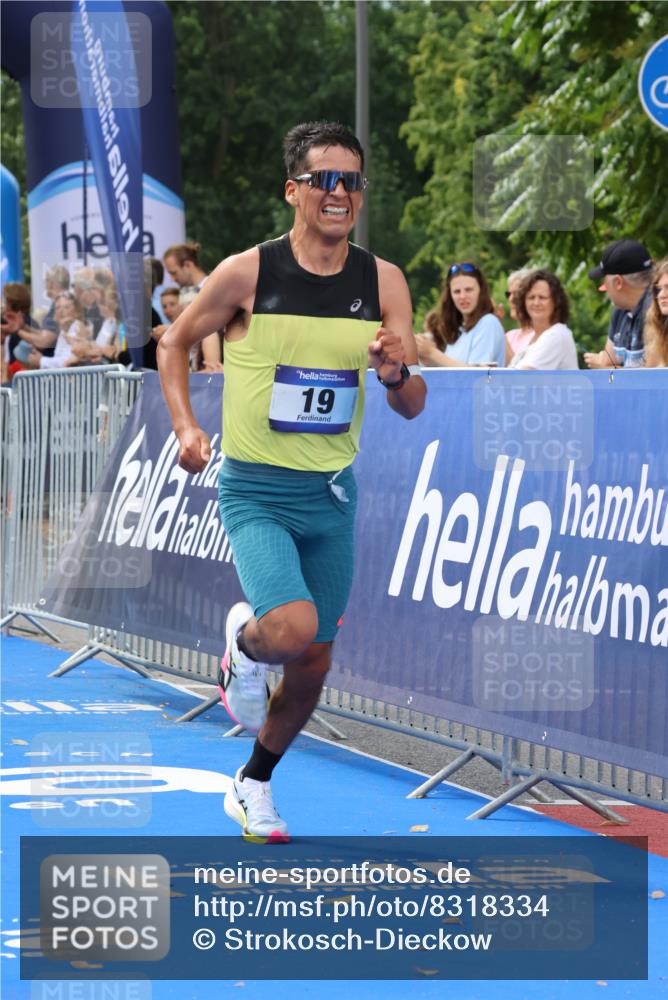 29.06.2025 - hella hamburg halbmarathon Strokosch-Dieckow http://msf.ph/oto/8318334 29.06.2025 10:05:19 Ziel 17, 19 meine-sportfotos.de