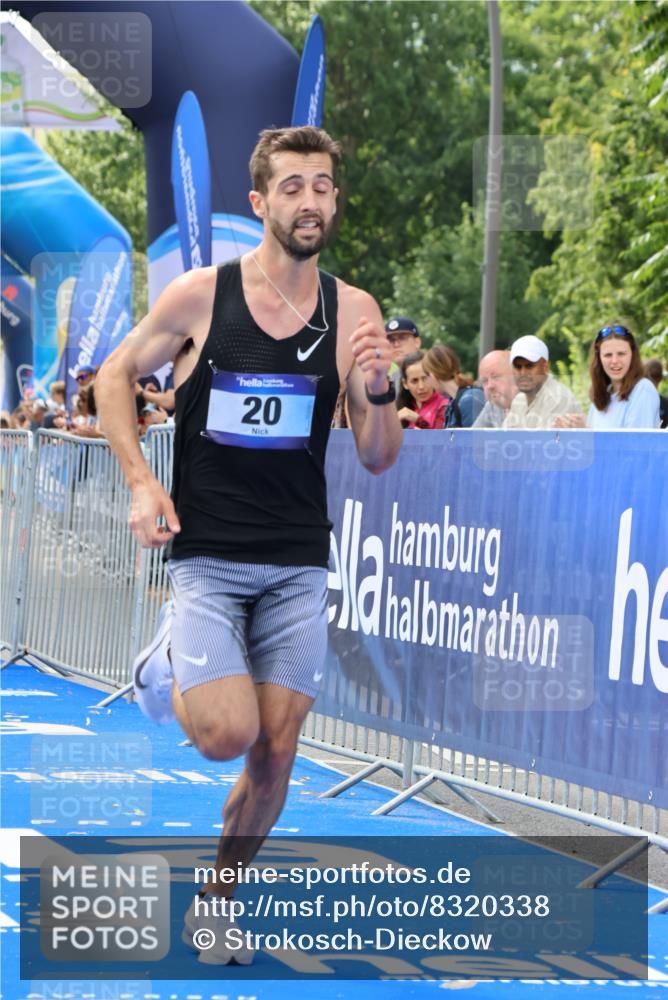 29.06.2025 - hella hamburg halbmarathon Strokosch-Dieckow http://msf.ph/oto/8320338 29.06.2025 10:04:23 Ziel 8, 20, 58, 59 meine-sportfotos.de