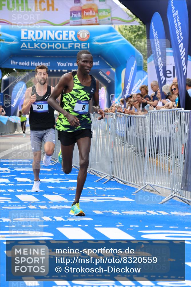 29.06.2025 - hella hamburg halbmarathon Strokosch-Dieckow http://msf.ph/oto/8320559 29.06.2025 10:04:22 Ziel 8, 20, 58, 59 meine-sportfotos.de