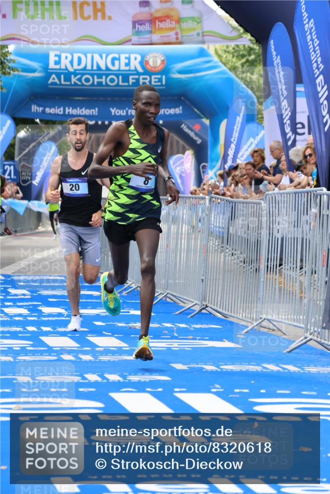 29.06.2025 - hella hamburg halbmarathon Strokosch-Dieckow http://msf.ph/oto/8320618 29.06.2025 10:04:22 Ziel 8, 20, 58, 59 meine-sportfotos.de