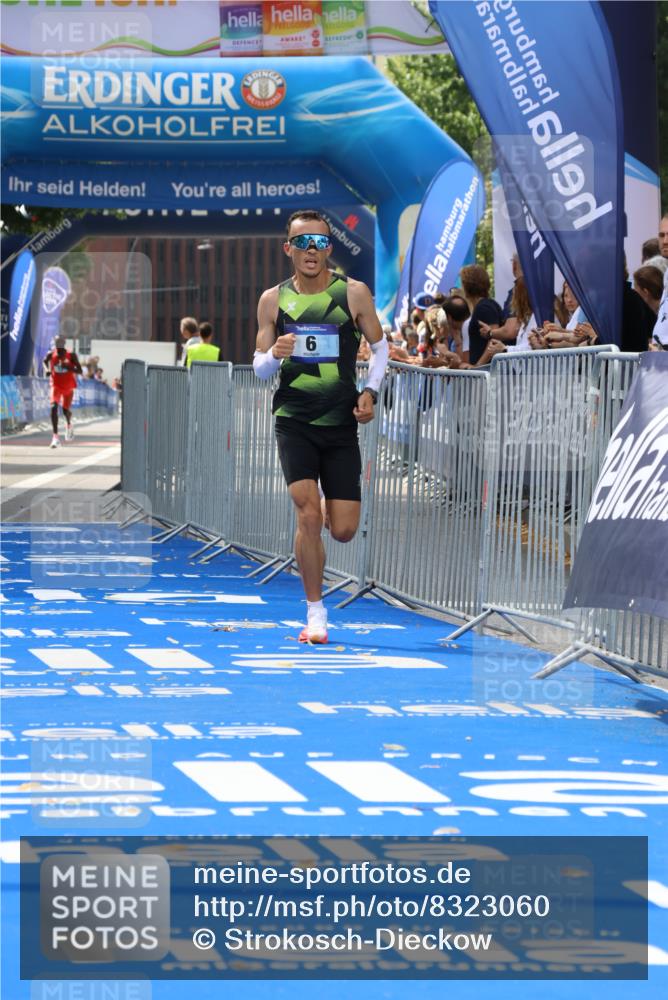 29.06.2025 - hella hamburg halbmarathon Strokosch-Dieckow http://msf.ph/oto/8323060 29.06.2025 10:03:42 Ziel 6 meine-sportfotos.de