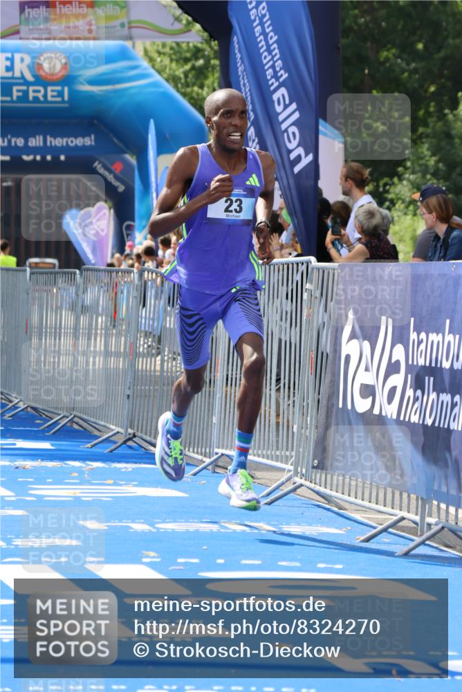 29.06.2025 - hella hamburg halbmarathon Strokosch-Dieckow http://msf.ph/oto/8324270 29.06.2025 10:03:06 Ziel 9, 16, 23 meine-sportfotos.de