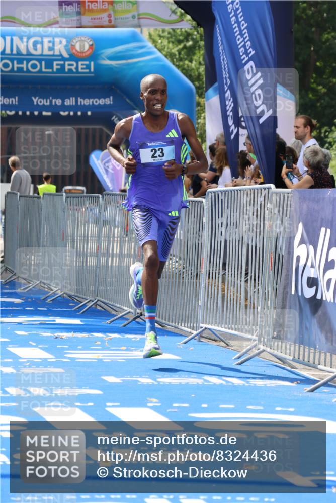 29.06.2025 - hella hamburg halbmarathon Strokosch-Dieckow http://msf.ph/oto/8324436 29.06.2025 10:03:06 Ziel 9, 16, 23 meine-sportfotos.de