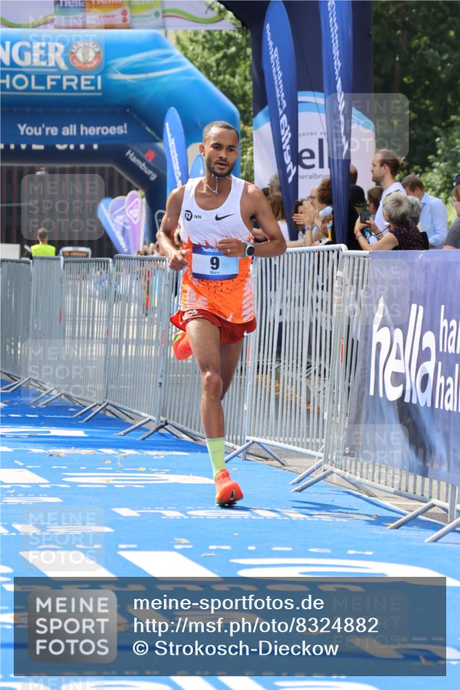 29.06.2025 - hella hamburg halbmarathon Strokosch-Dieckow http://msf.ph/oto/8324882 29.06.2025 10:03:01 Ziel 9, 23 meine-sportfotos.de