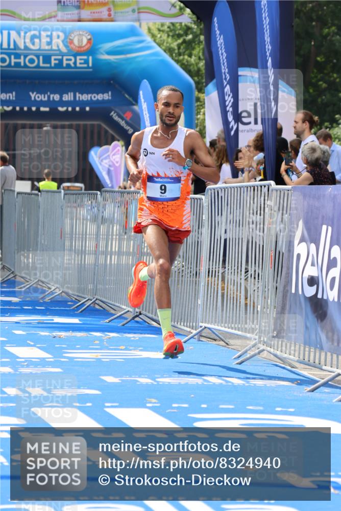 29.06.2025 - hella hamburg halbmarathon Strokosch-Dieckow http://msf.ph/oto/8324940 29.06.2025 10:03:01 Ziel 9, 23 meine-sportfotos.de
