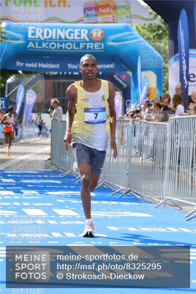 29.06.2025 - hella hamburg halbmarathon Strokosch-Dieckow http://msf.ph/oto/8325295 29.06.2025 10:02:55 Ziel 7, 9 meine-sportfotos.de