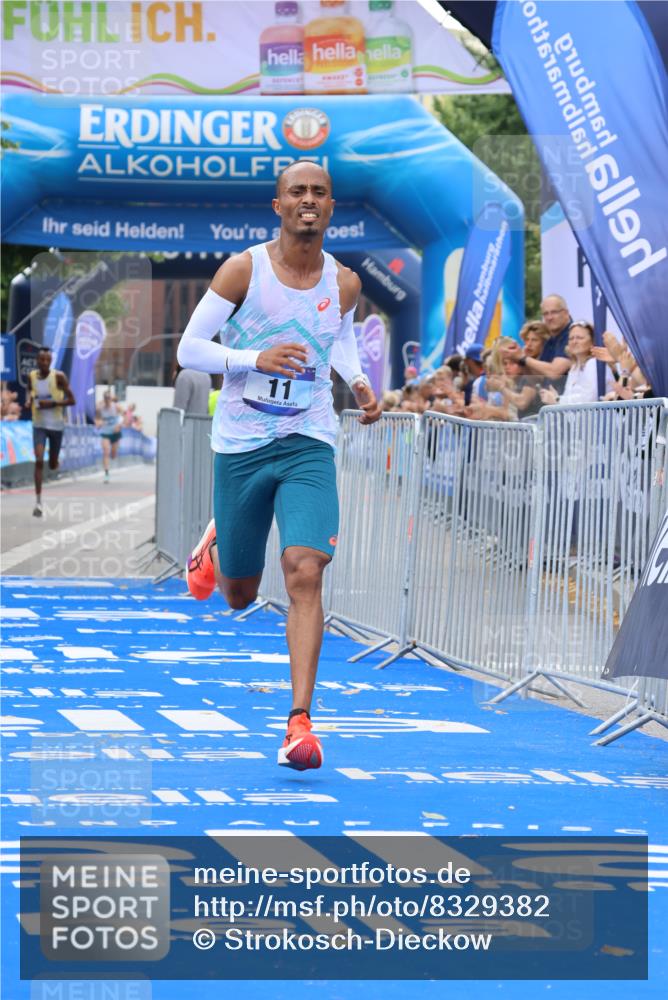29.06.2025 - hella hamburg halbmarathon Strokosch-Dieckow http://msf.ph/oto/8329382 29.06.2025 10:02:14 Ziel 11, 25 meine-sportfotos.de