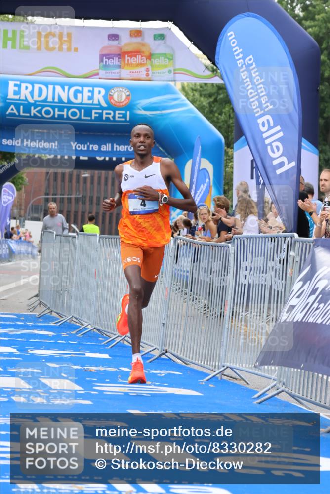 29.06.2025 - hella hamburg halbmarathon Strokosch-Dieckow http://msf.ph/oto/8330282 29.06.2025 10:01:54 Ziel 4 meine-sportfotos.de