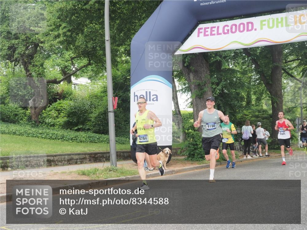 29.06.2025 - hella hamburg halbmarathon KatJ http://msf.ph/oto/8344588 29.06.2025 10:19:50 Zwischen KM18-KM19 3845, 8190 meine-sportfotos.de