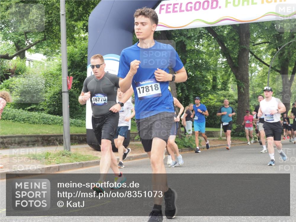 29.06.2025 - hella hamburg halbmarathon KatJ http://msf.ph/oto/8351073 29.06.2025 10:50:53 Zwischen KM18-KM19 1531, 4945 meine-sportfotos.de