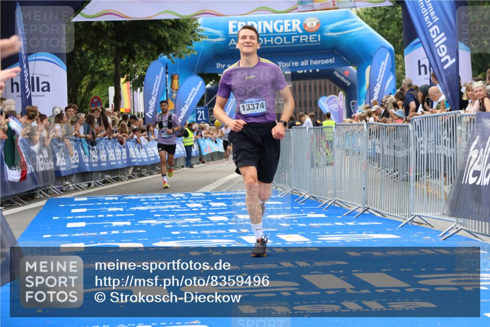 29.06.2025 - hella hamburg halbmarathon Strokosch-Dieckow http://msf.ph/oto/8359496 29.06.2025 10:29:44 Ziel 7186, 13374, 16818, 19202 meine-sportfotos.de