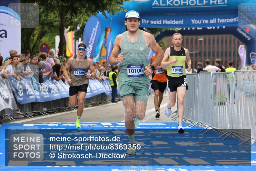 29.06.2025 - hella hamburg halbmarathon Strokosch-Dieckow http://msf.ph/oto/8369359 29.06.2025 10:27:56 Ziel 10106, 10485, 12189, 13383, 14757, 16377, 17488 meine-sportfotos.de