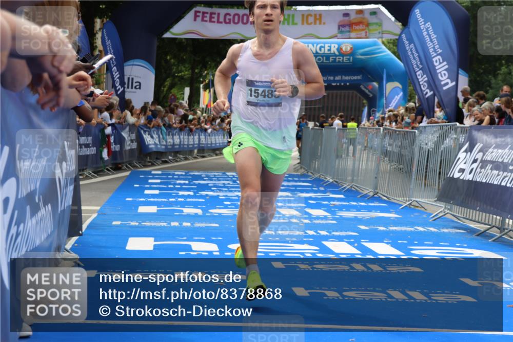 29.06.2025 - hella hamburg halbmarathon Strokosch-Dieckow http://msf.ph/oto/8378868 29.06.2025 10:25:05 Ziel 2483, 8376, 11078, 11994, 13913, 14113, 15483 meine-sportfotos.de