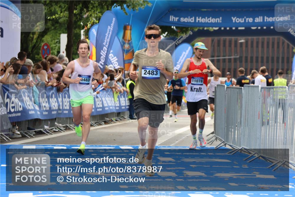 29.06.2025 - hella hamburg halbmarathon Strokosch-Dieckow http://msf.ph/oto/8378987 29.06.2025 10:25:01 Ziel 2483, 10867, 11078, 15483 meine-sportfotos.de