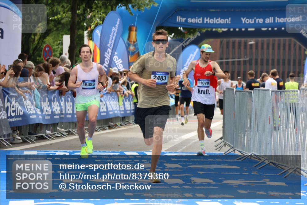 29.06.2025 - hella hamburg halbmarathon Strokosch-Dieckow http://msf.ph/oto/8379360 29.06.2025 10:25:01 Ziel 2483, 10867, 11078, 15483 meine-sportfotos.de