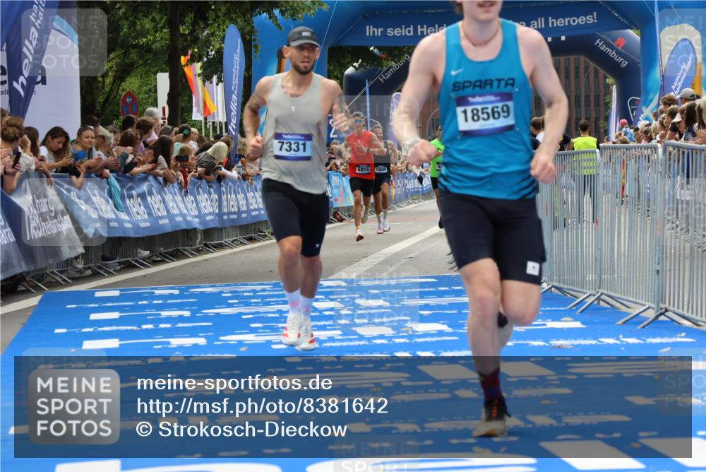 29.06.2025 - hella hamburg halbmarathon Strokosch-Dieckow http://msf.ph/oto/8381642 29.06.2025 10:24:10 Ziel 5612, 6816, 7331, 9269, 10234, 17614, 18569, 19041 meine-sportfotos.de