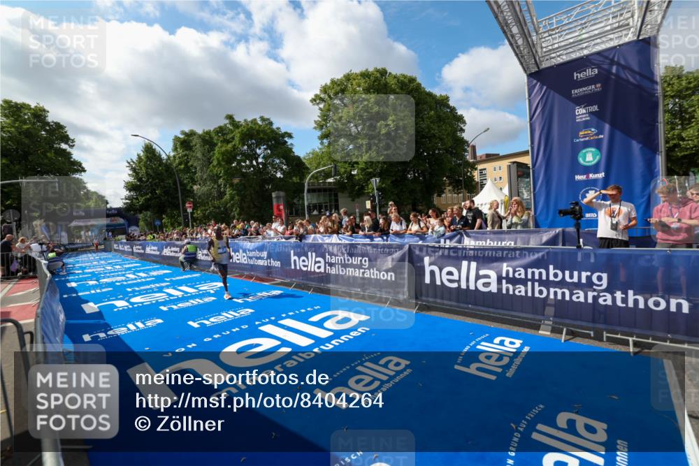 29.06.2025 - hella hamburg halbmarathon Zöllner http://msf.ph/oto/8404264 29.06.2025 10:03:00 Ziel 7, 9 meine-sportfotos.de