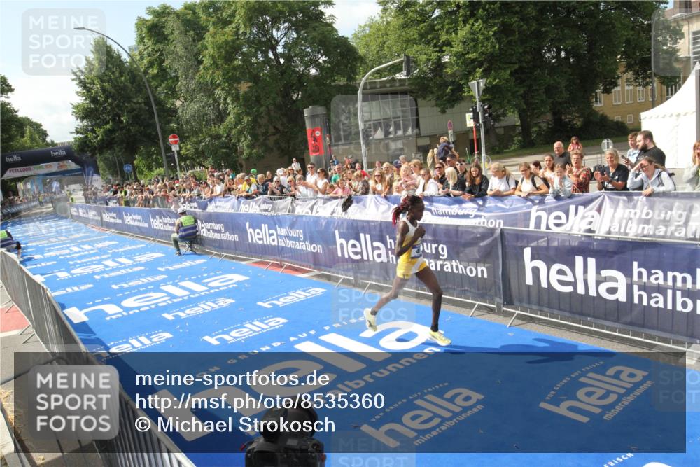 29.06.2025 - hella hamburg halbmarathon Michael Strokosch http://msf.ph/oto/8535360 29.06.2025 10:11:13 Ziel  meine-sportfotos.de