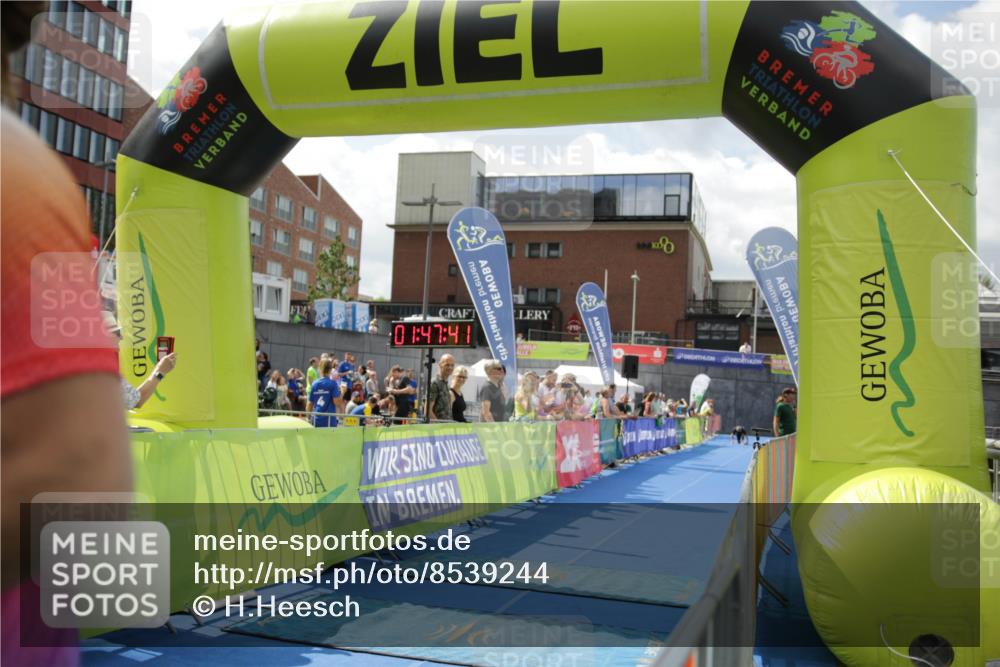 10.08.2025 - GEWOBA Citytriathlon Bremen H.Heesch http://msf.ph/oto/8539244 10.08.2025 11:51:18 Ziel 149, 361 meine-sportfotos.de