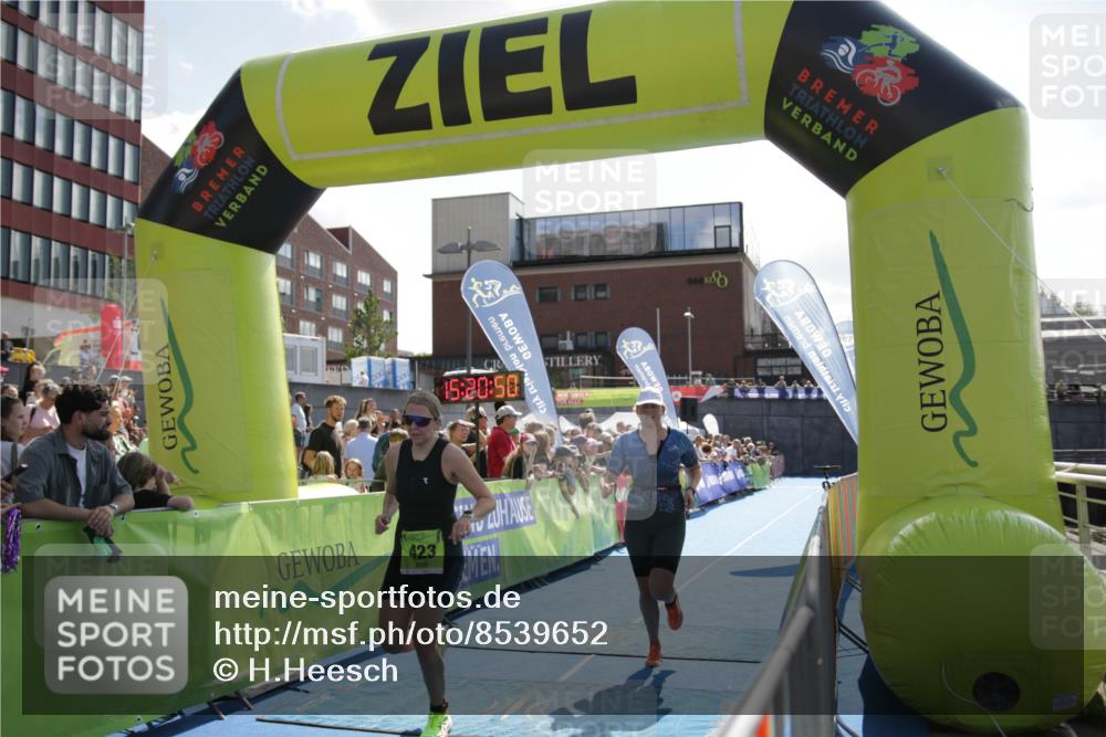10.08.2025 - GEWOBA Citytriathlon Bremen H.Heesch http://msf.ph/oto/8539652 10.08.2025 15:20:49 Ziel 30, 69, 314, 353, 423, 436 meine-sportfotos.de