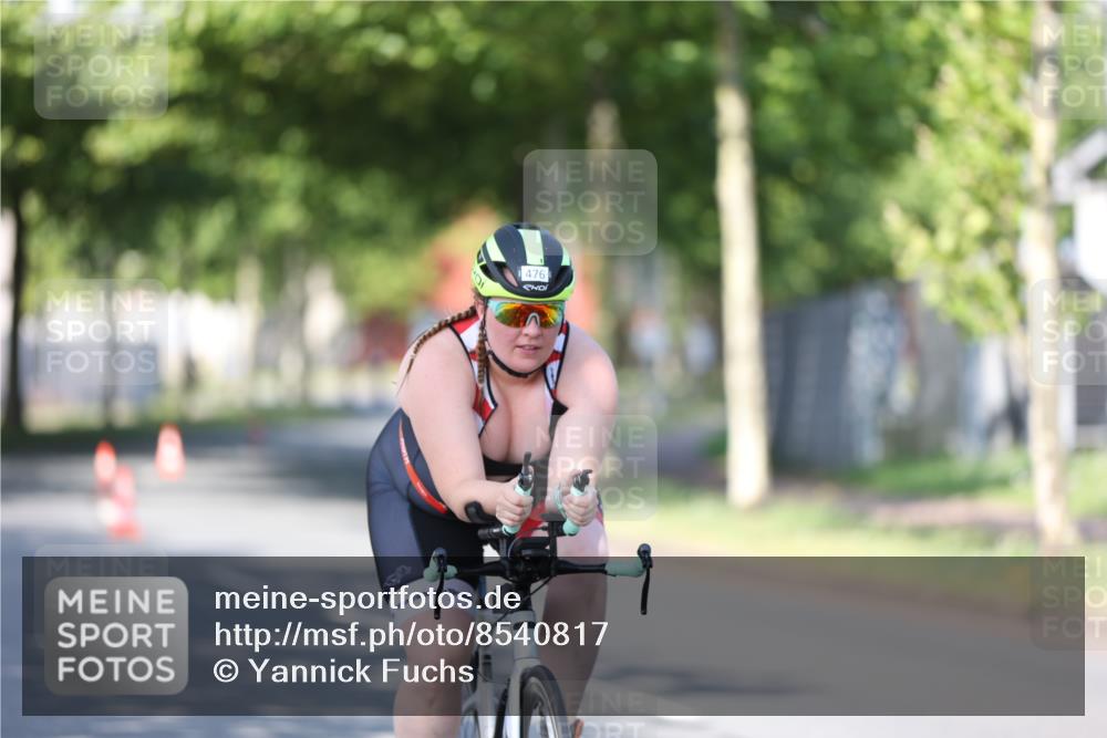 10.08.2025 - GEWOBA Citytriathlon Bremen Yannick Fuchs http://msf.ph/oto/8540817 10.08.2025 10:31:15 Radfahren 363, 387, 434 meine-sportfotos.de