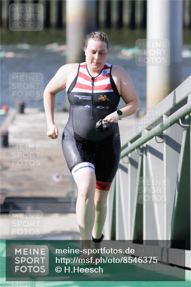 10.08.2025 - GEWOBA Citytriathlon Bremen H.Heesch http://msf.ph/oto/8546375 10.08.2025 10:17:38 Schwimmen 476 meine-sportfotos.de