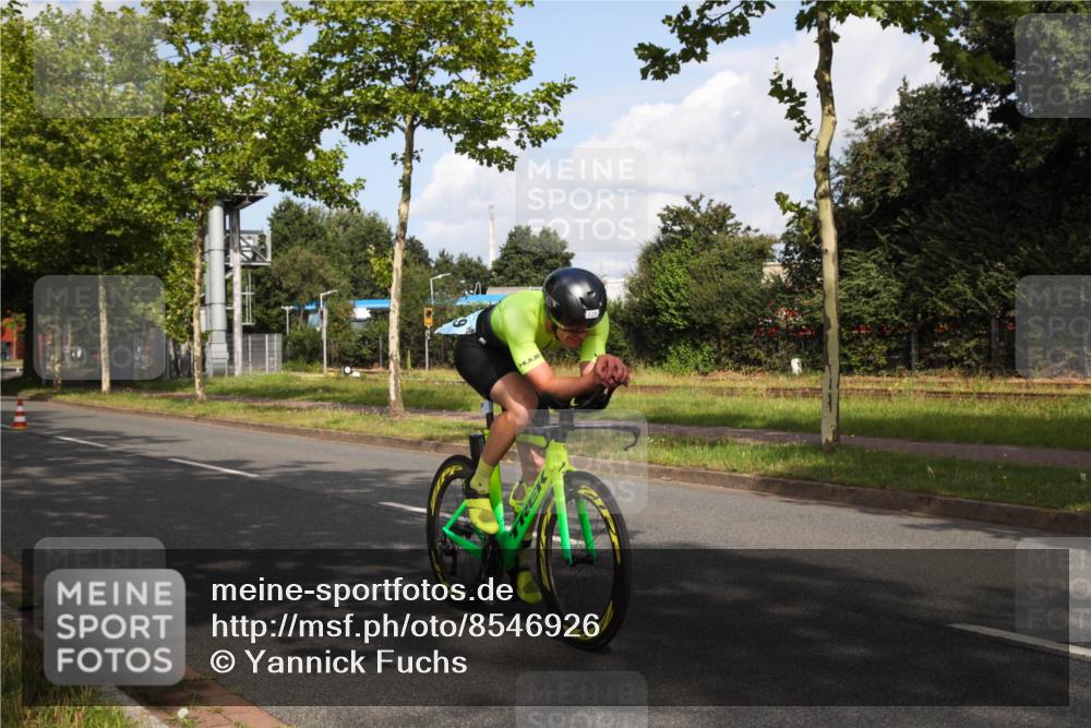 10.08.2025 - GEWOBA Citytriathlon Bremen Yannick Fuchs http://msf.ph/oto/8546926 10.08.2025 10:48:18 Radfahren 127, 129, 363, 376 meine-sportfotos.de