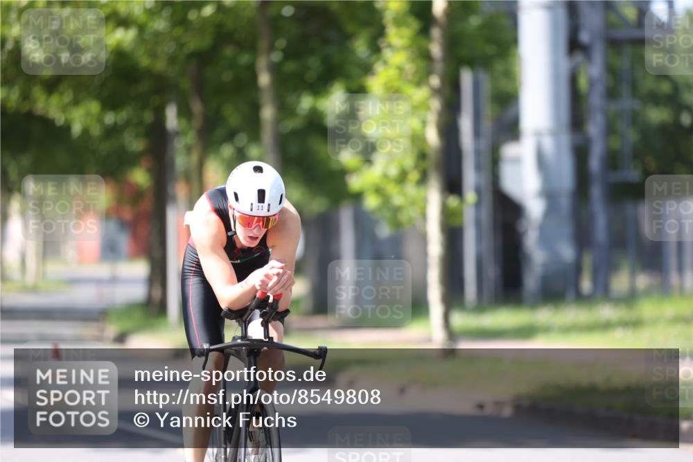 10.08.2025 - GEWOBA Citytriathlon Bremen Yannick Fuchs http://msf.ph/oto/8549808 10.08.2025 14:05:37 Radfahren 11 meine-sportfotos.de