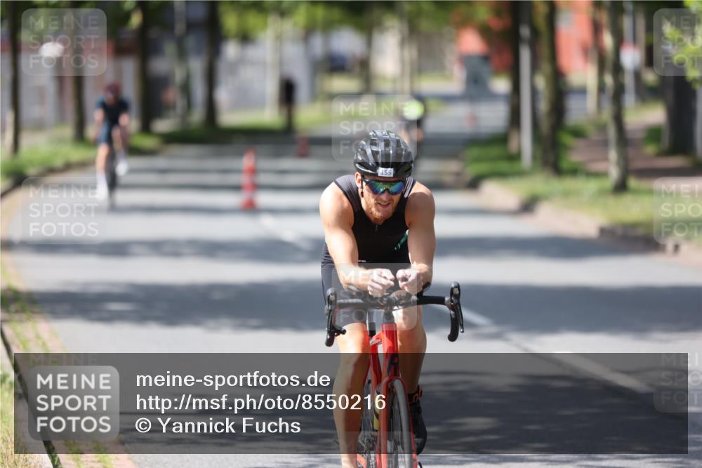 10.08.2025 - GEWOBA Citytriathlon Bremen Yannick Fuchs http://msf.ph/oto/8550216 10.08.2025 14:12:44 Radfahren 66, 117, 148, 155 meine-sportfotos.de