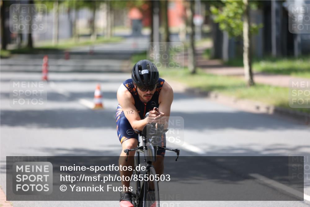 10.08.2025 - GEWOBA Citytriathlon Bremen Yannick Fuchs http://msf.ph/oto/8550503 10.08.2025 14:13:42 Radfahren 14, 44, 112 meine-sportfotos.de