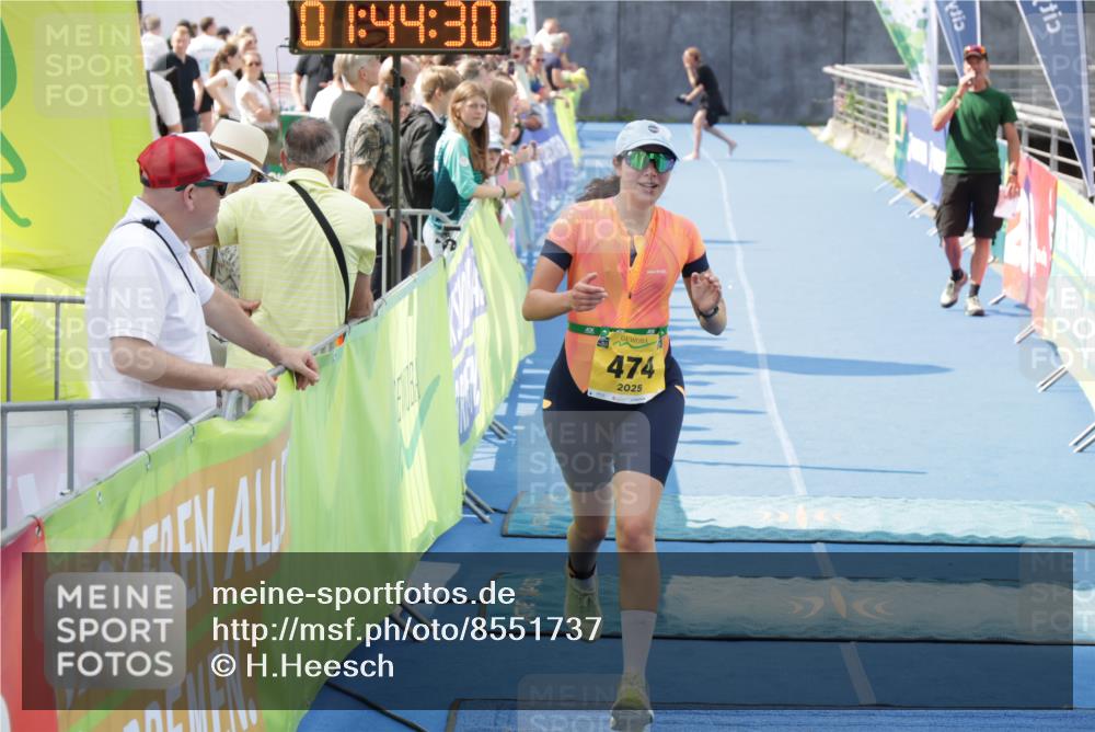10.08.2025 - GEWOBA Citytriathlon Bremen H.Heesch http://msf.ph/oto/8551737 10.08.2025 11:48:11 Ziel 474 meine-sportfotos.de