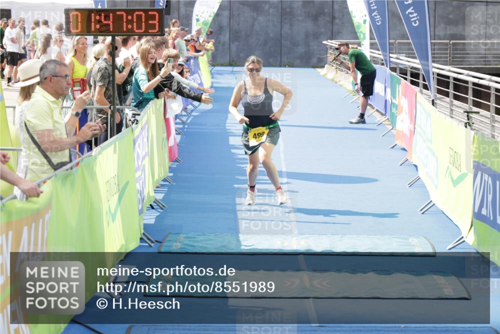 10.08.2025 - GEWOBA Citytriathlon Bremen H.Heesch http://msf.ph/oto/8551989 10.08.2025 11:50:44 Ziel 499 meine-sportfotos.de