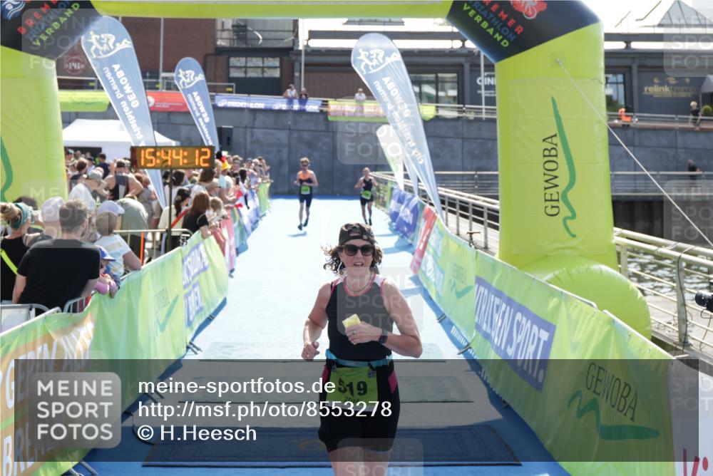 10.08.2025 - GEWOBA Citytriathlon Bremen H.Heesch http://msf.ph/oto/8553278 10.08.2025 15:44:16 Ziel 149, 519 meine-sportfotos.de