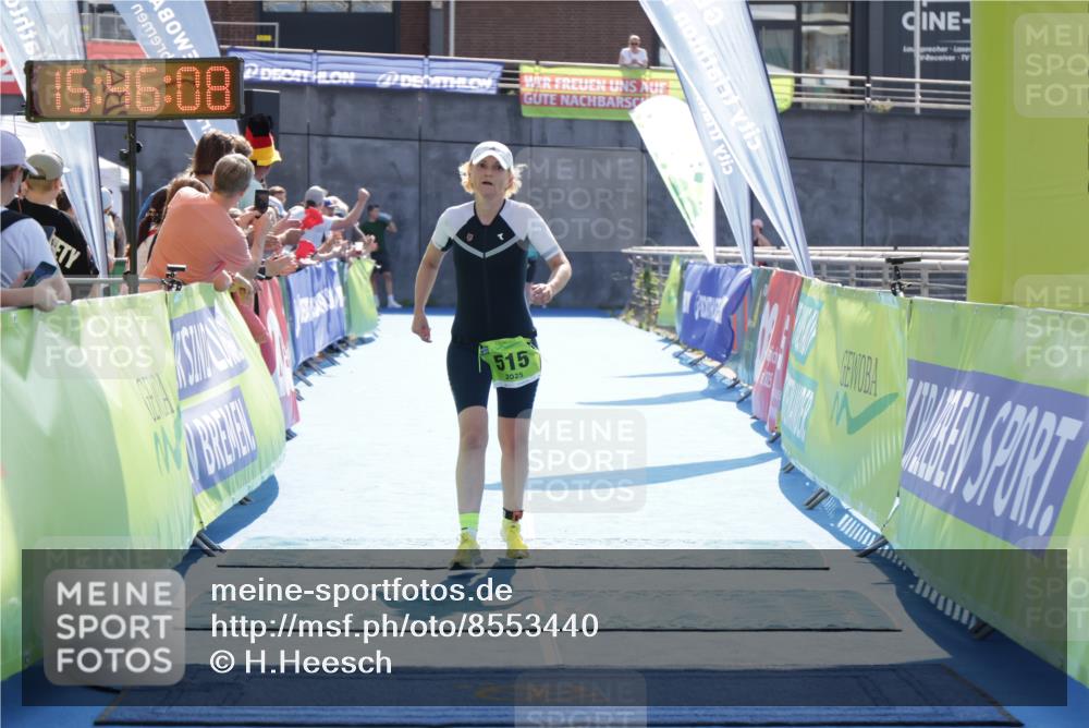 10.08.2025 - GEWOBA Citytriathlon Bremen H.Heesch http://msf.ph/oto/8553440 10.08.2025 15:46:12 Ziel 515 meine-sportfotos.de