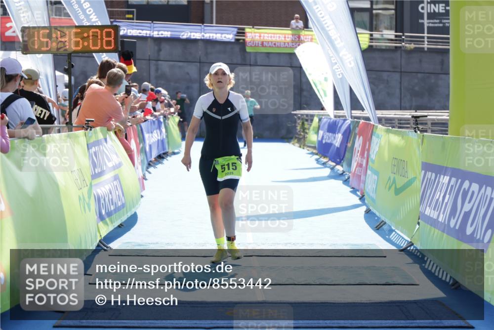 10.08.2025 - GEWOBA Citytriathlon Bremen H.Heesch http://msf.ph/oto/8553442 10.08.2025 15:46:12 Ziel 515 meine-sportfotos.de