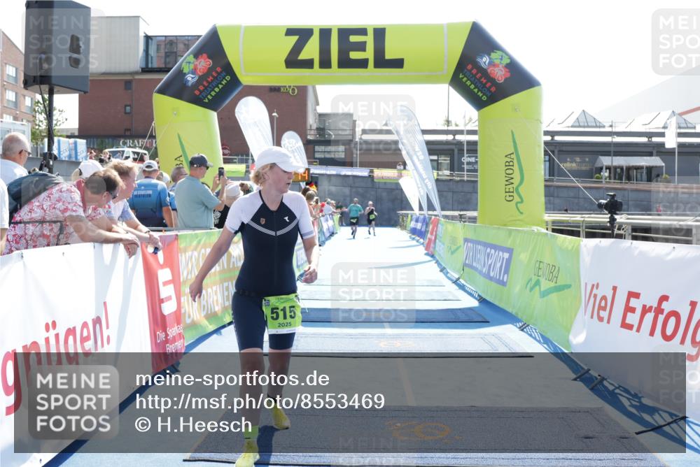 10.08.2025 - GEWOBA Citytriathlon Bremen H.Heesch http://msf.ph/oto/8553469 10.08.2025 15:46:18 Ziel 515 meine-sportfotos.de