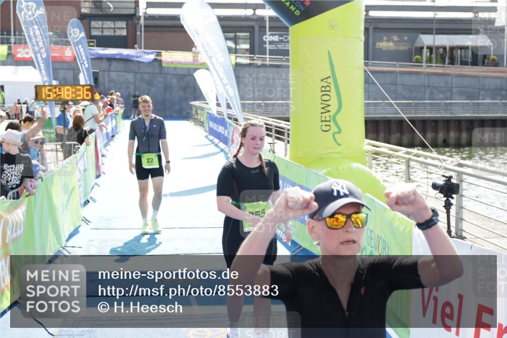 10.08.2025 - GEWOBA Citytriathlon Bremen H.Heesch http://msf.ph/oto/8553883 10.08.2025 15:48:40 Ziel 355 meine-sportfotos.de