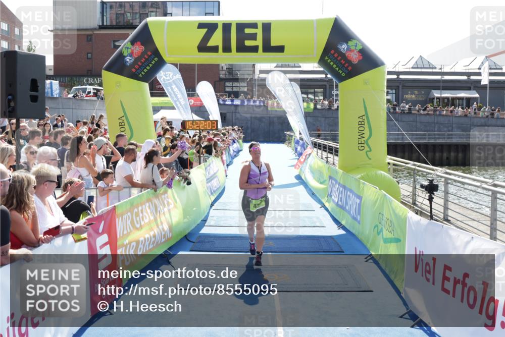 10.08.2025 - GEWOBA Citytriathlon Bremen H.Heesch http://msf.ph/oto/8555095 10.08.2025 15:22:07 Ziel 479 meine-sportfotos.de