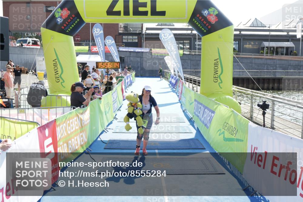 10.08.2025 - GEWOBA Citytriathlon Bremen H.Heesch http://msf.ph/oto/8555284 10.08.2025 15:56:18 Ziel 529 meine-sportfotos.de
