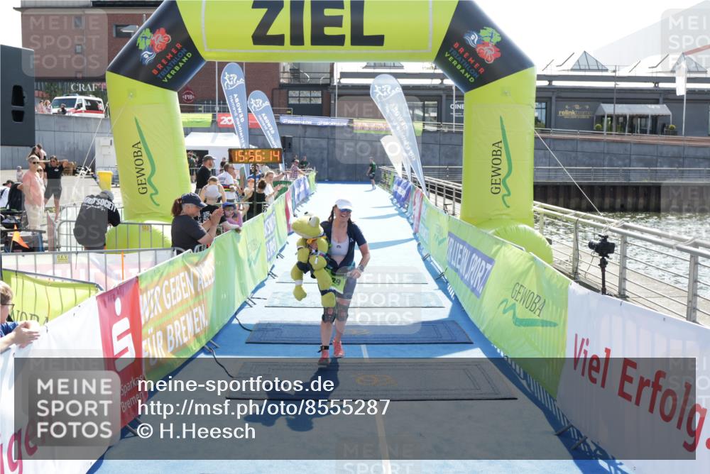 10.08.2025 - GEWOBA Citytriathlon Bremen H.Heesch http://msf.ph/oto/8555287 10.08.2025 15:56:18 Ziel 529 meine-sportfotos.de