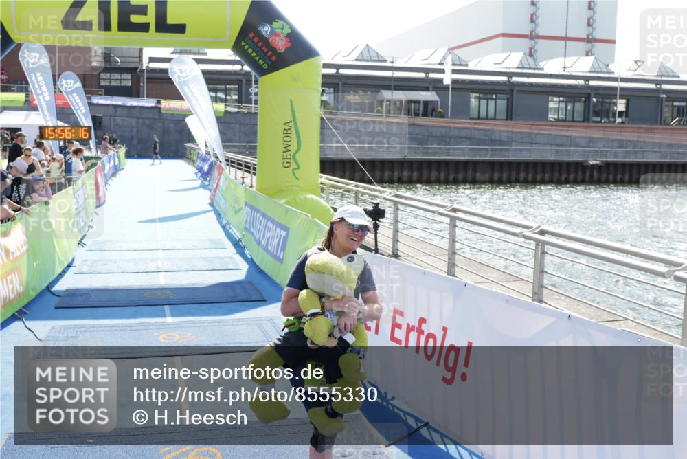 10.08.2025 - GEWOBA Citytriathlon Bremen H.Heesch http://msf.ph/oto/8555330 10.08.2025 15:56:21 Ziel 529 meine-sportfotos.de