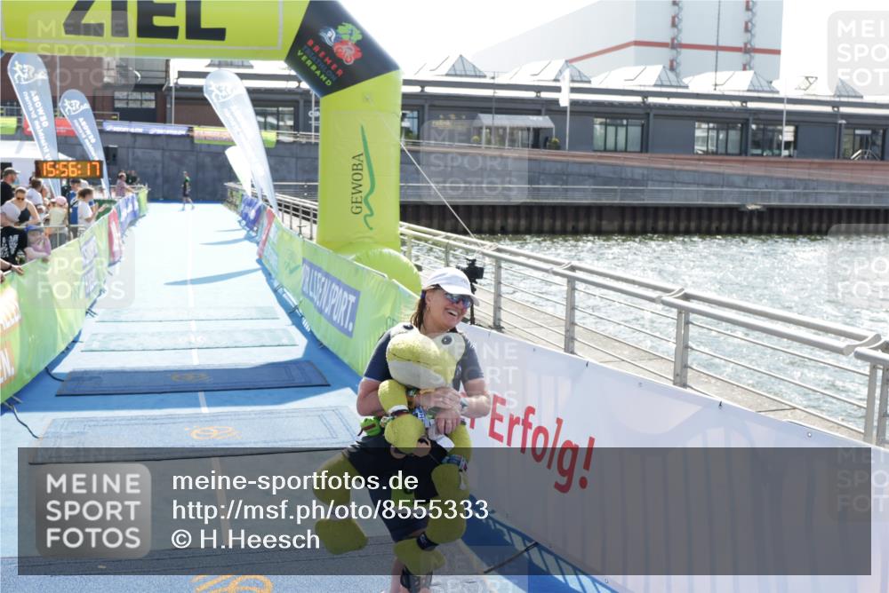 10.08.2025 - GEWOBA Citytriathlon Bremen H.Heesch http://msf.ph/oto/8555333 10.08.2025 15:56:21 Ziel 529 meine-sportfotos.de