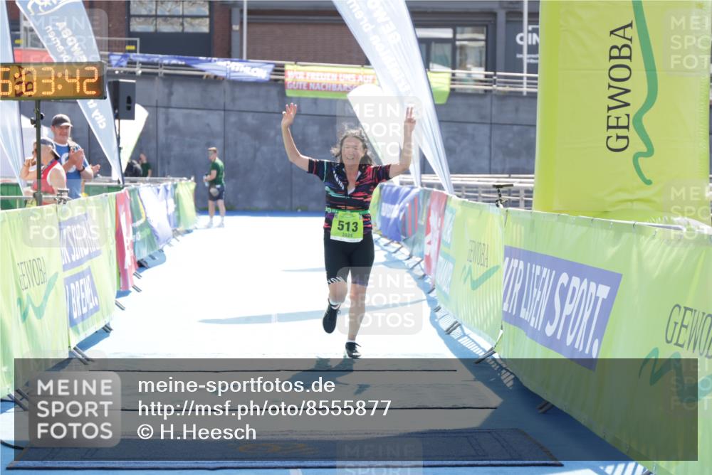 10.08.2025 - GEWOBA Citytriathlon Bremen H.Heesch http://msf.ph/oto/8555877 10.08.2025 16:03:46 Ziel 513 meine-sportfotos.de